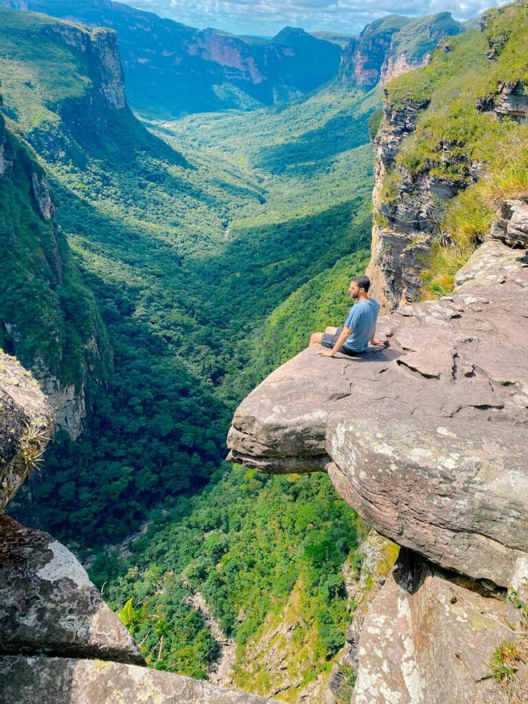 Imagem mostra uma das vistas mais incríveis da Chapada Diamantina.