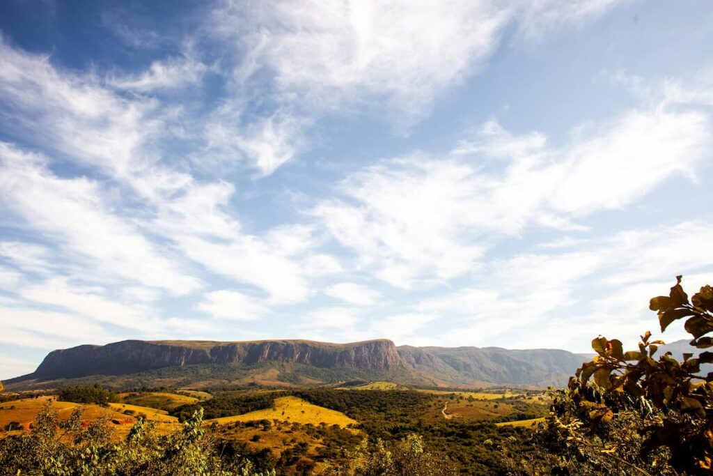 Imagem mostra lindo dia na magnífica Chapada dos Veadeiros.